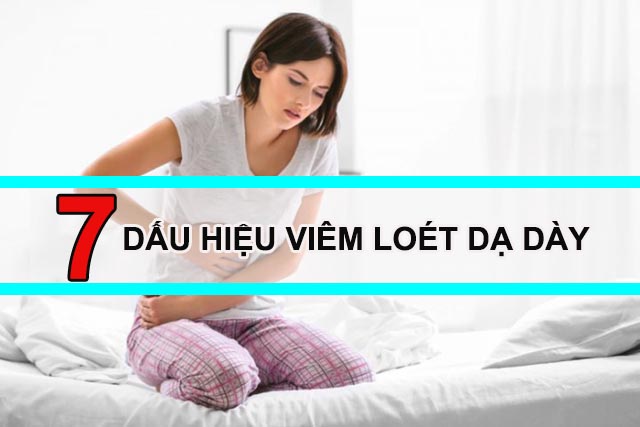 Dấu hiệu viêm loét dạ dày