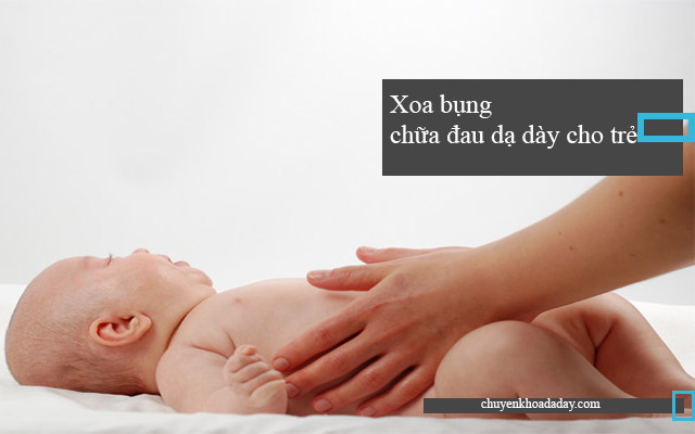 chữa đau dạ dày cho trẻ