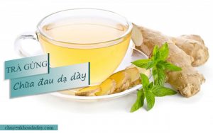 Uống trà gừng vào mỗi sáng có tác dụng làm triệu chứng đau dạ dày