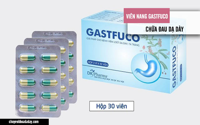 Dùng viên nang Gastfuco chữa đau dạ dày