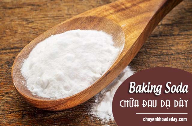 baking soda chữa đau dạ dày