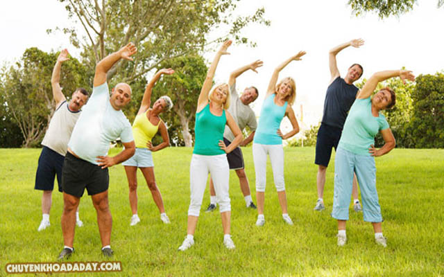Tập thể dục thường xuyên để tăng cường sức khỏe