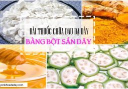 Bài thuốc chữa đau dạ dày bằng bột sắn dây