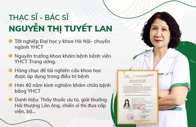 Ths.Bs Tuyết Lan - Chuyên gia hàng đầu trong chữa viêm dạ dày bằng Đông y tại Thuốc dân tộc