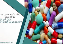 Lạm dụng thuốc tây là một trong những nguyên nhân gây bệnh viêm dạ dày phù nề xung huyết