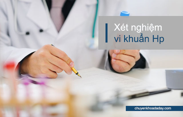 xét nghiệm vi khuẩn Hp