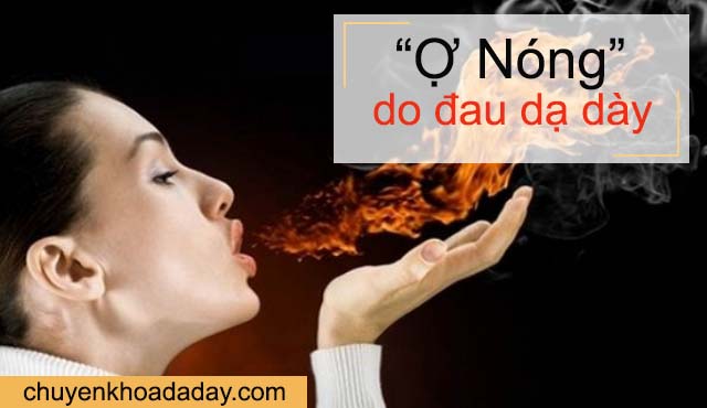 Ợ nóng triệu chứng đau dạ dày