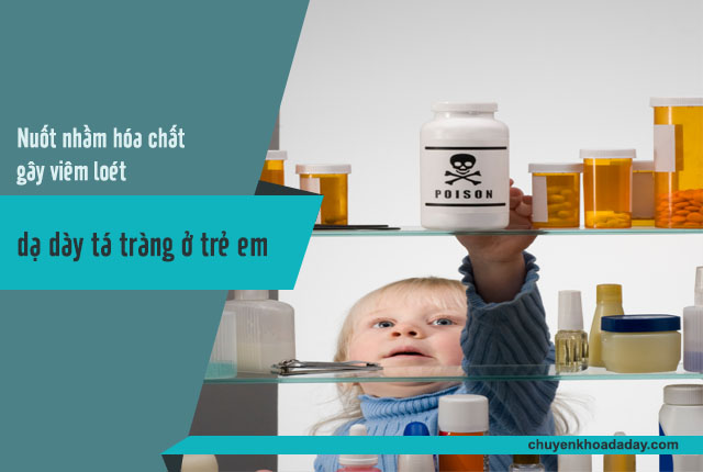 Trẻ bị viêm loét dạ dày tá tràng