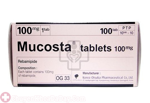 Thuốc dạ dày Mucosta 
