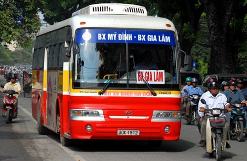 xe bus đến bệnh viện bạch mai