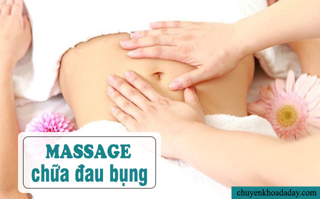 chữa đau bụng ngay tại nhà