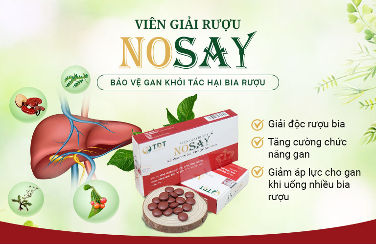 Nosay - Giải độc và bảo vệ gan hiệu quả