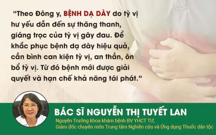 Bác sĩ Tuyết Lan chia sẻ kinh nghiệm chữa bệnh dạ dày theo quan điểm Đông y