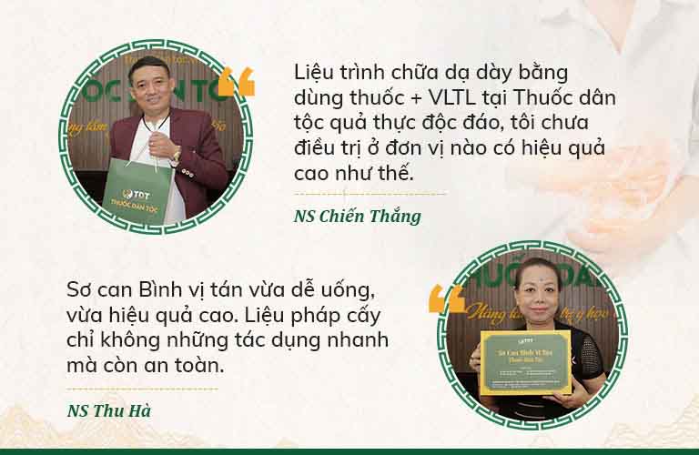 Đánh giá từ giới Nghệ sĩ về bài thuốc Sơ can Bình vị tán