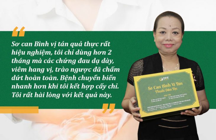 Đánh giá từ NS Thu Hà về bài thuốc Sơ can Bình vị tán