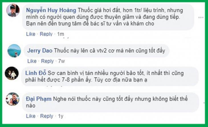 Sơ can Bình vị tán nhận được nhiều phản hồi tích cực trên mạng xã hội