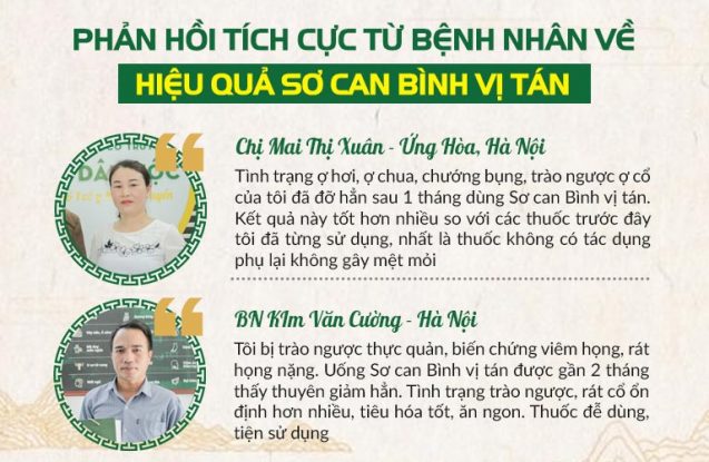 Bệnh nhân phản hồi tích cực về bài thuốc