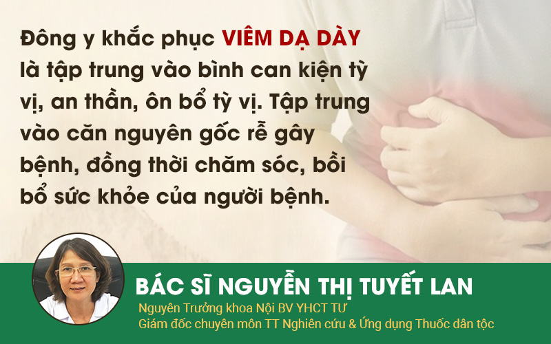 BS Tuyết Lan nhận định về viêm dạ dày
