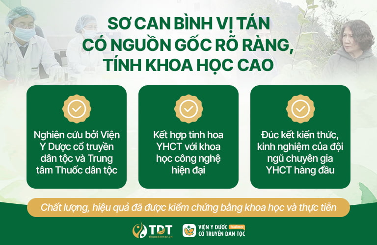 Sơ can Bình vị tán - Bài thuốc có nguồn gốc rõ ràng