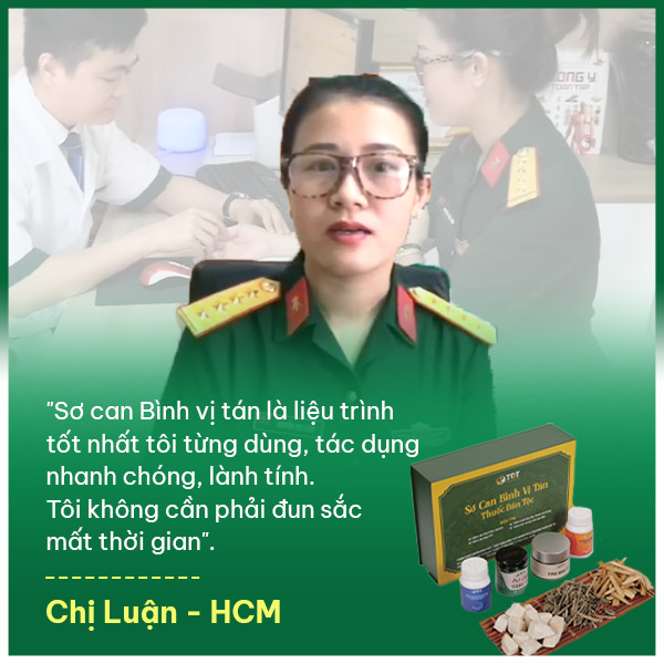 Chia sẻ từ chị Luận về Sơ can Bình vị tán