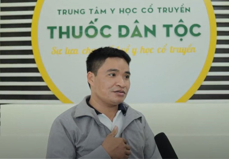Anh Trần Văn Thanh chia sẻ về hiệu quả sử dụng bài thuốc